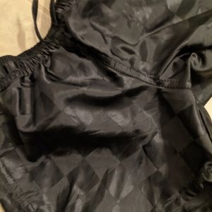 Children's black soccer shorts